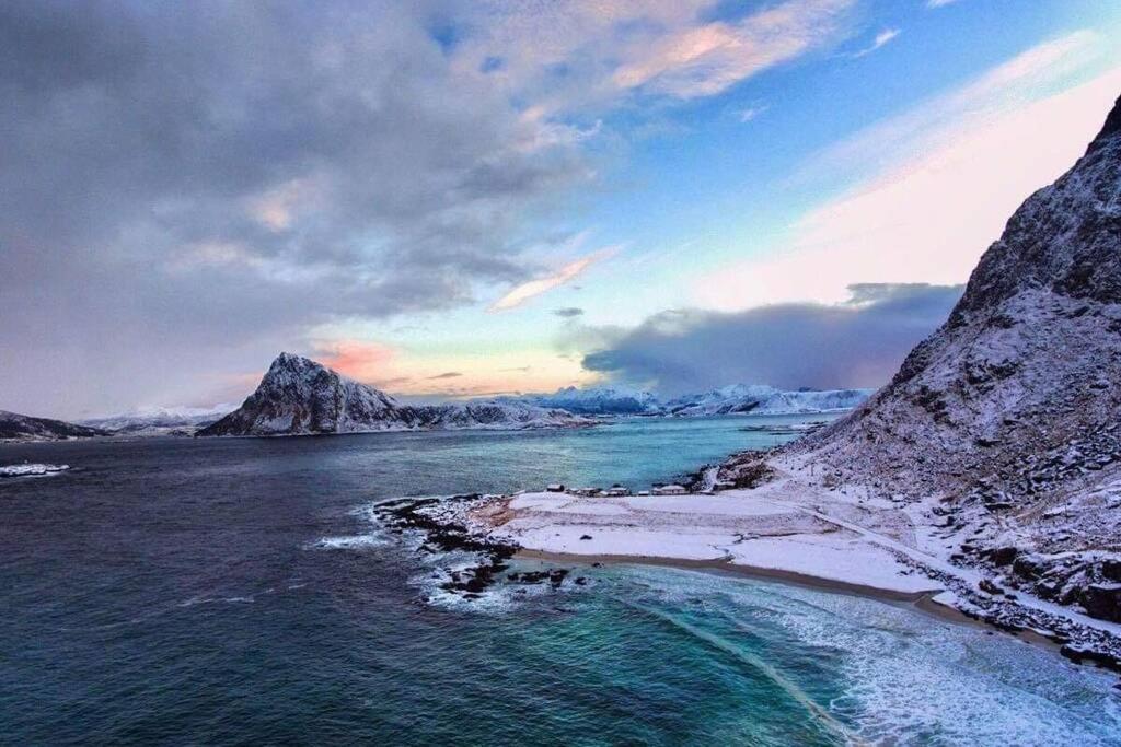 Lofoten- Enjoy The Nature-With A Beautiful Beach Napp Kültér fotó